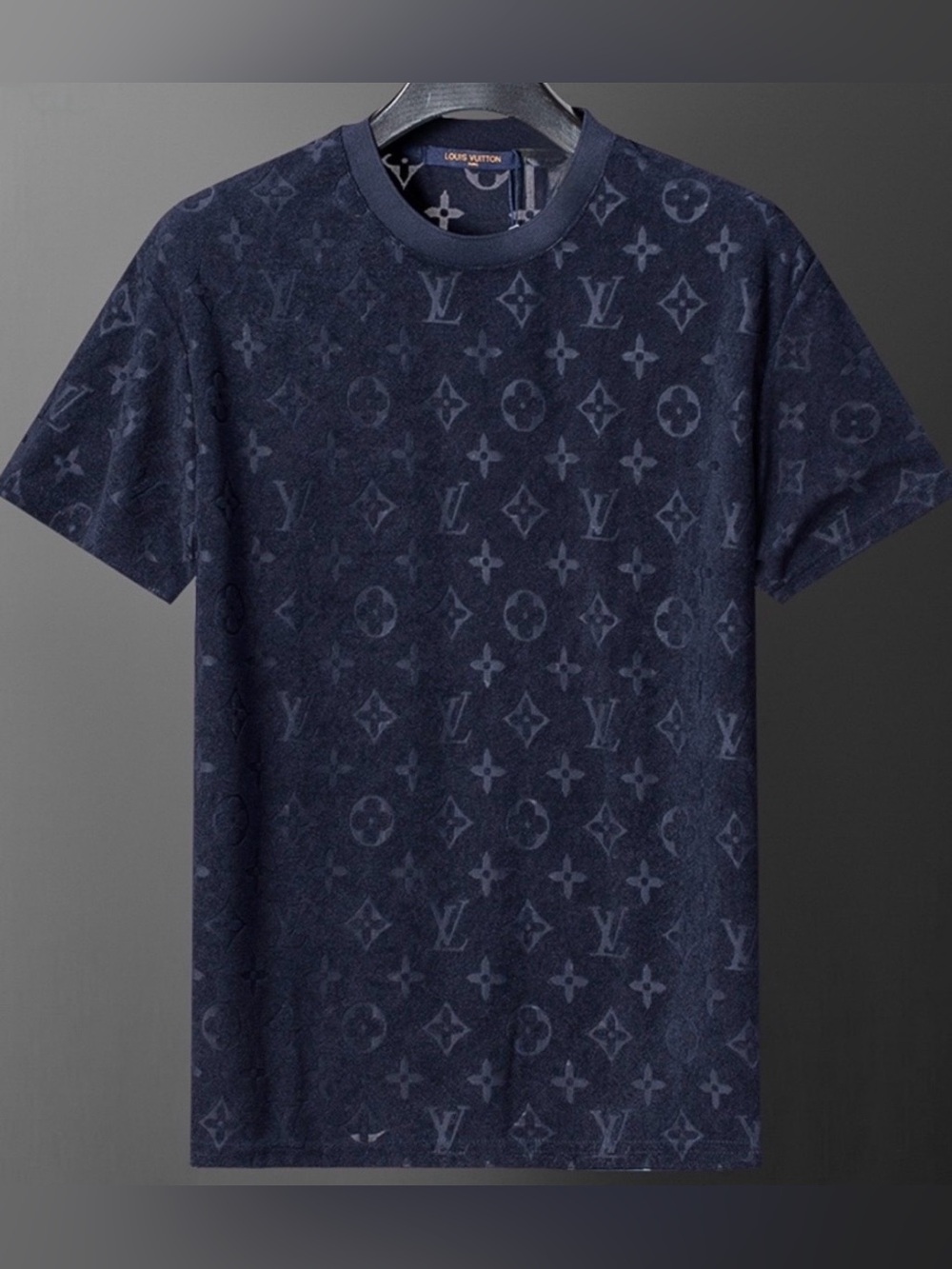 Louis Vuitton Dark Navy Monogram Short Sleeve Tee